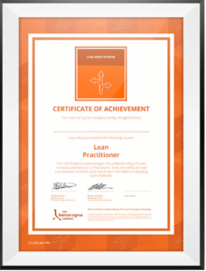 Lean Practitioner