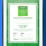Green Belt certification
