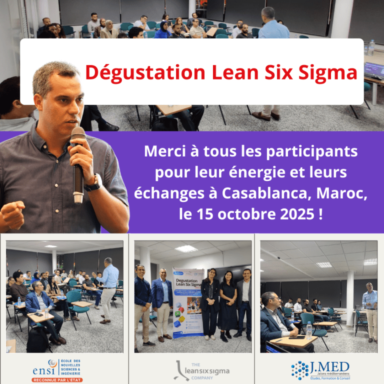 dégustation Lean Six Sigma à Casablanca