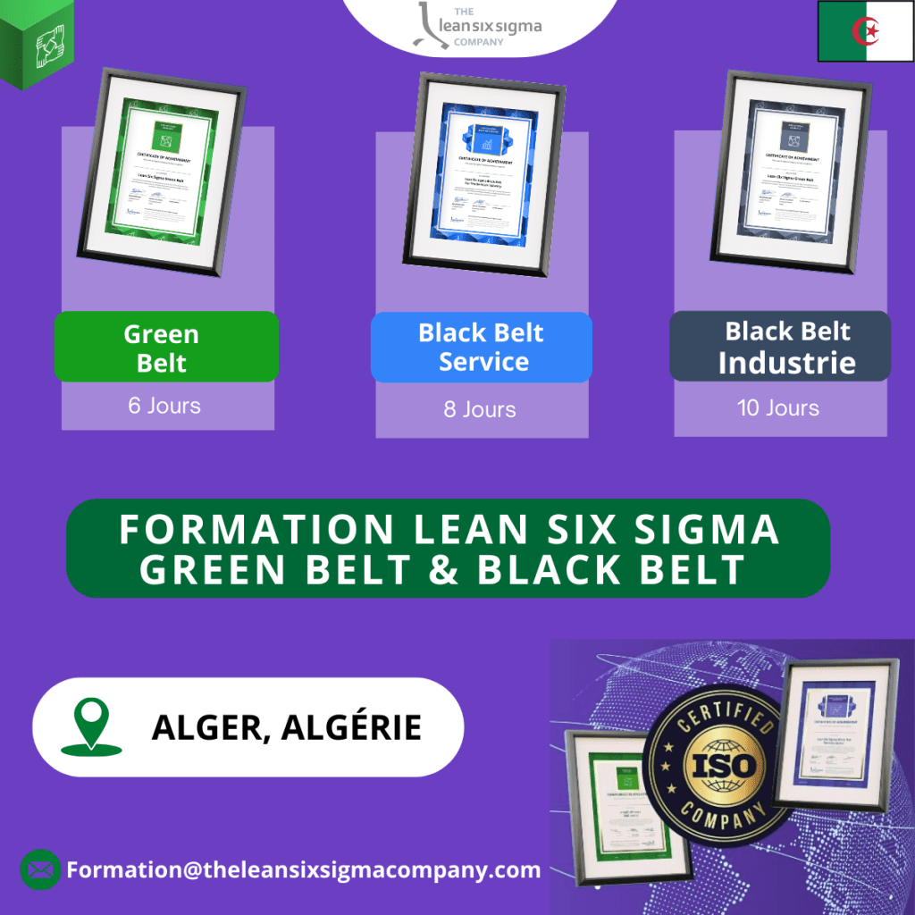 Formation Lean six sigma Algerie